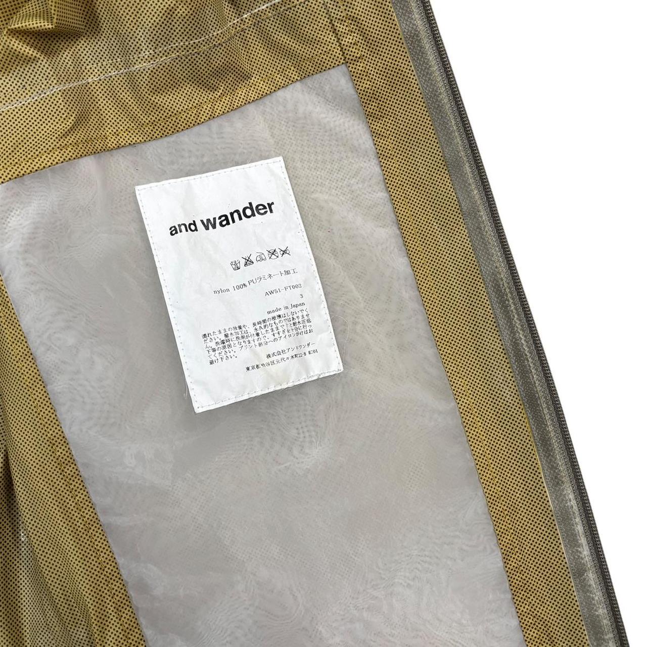 And wander 3L rain jacket (M)