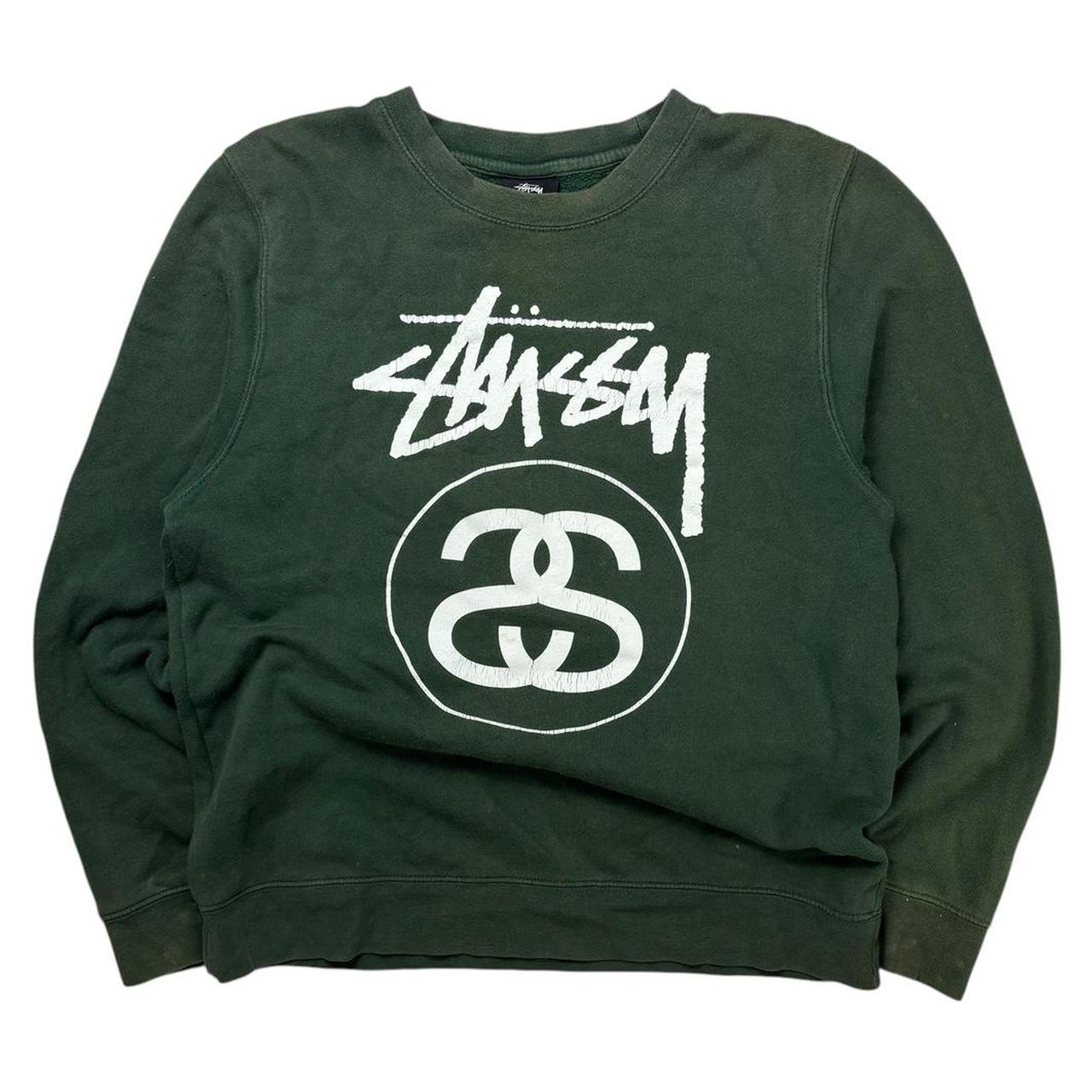 Stussy graphic pullover sweatshirt (S)