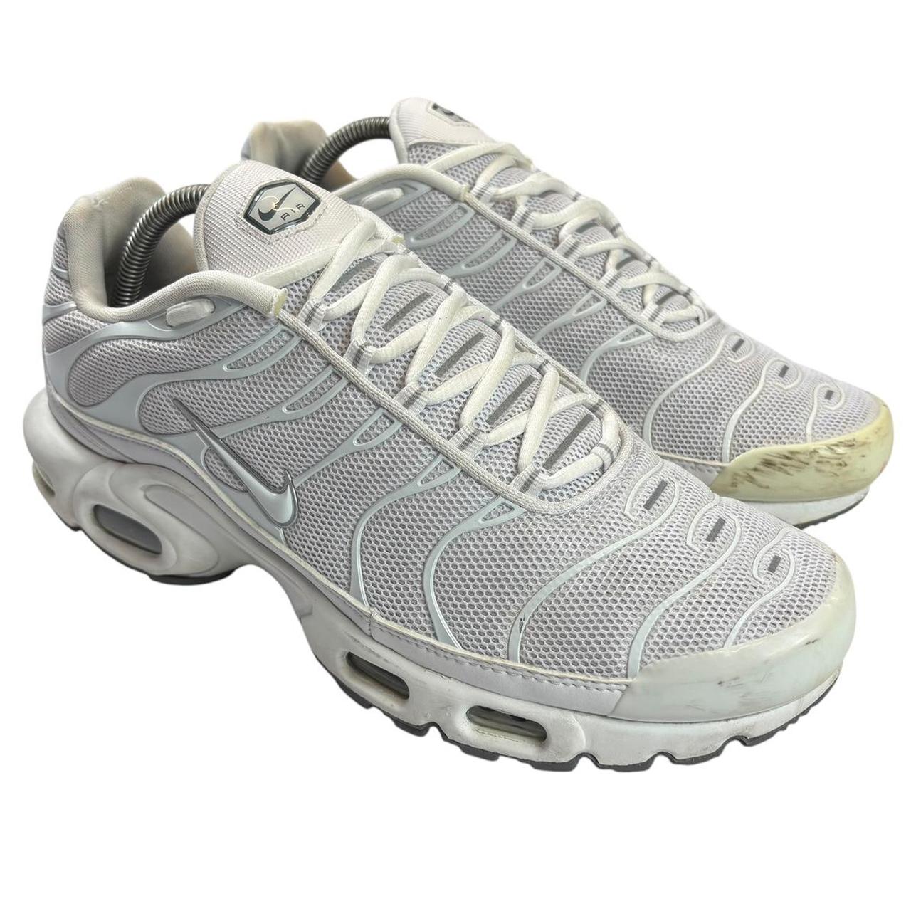 Nike TN air max plus ‘Triple white’ (UK8.5)