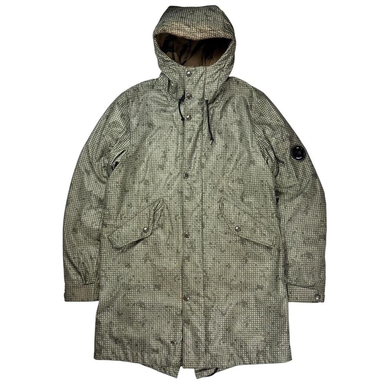 CP Company Camotage down insulated parka jacket (XL)