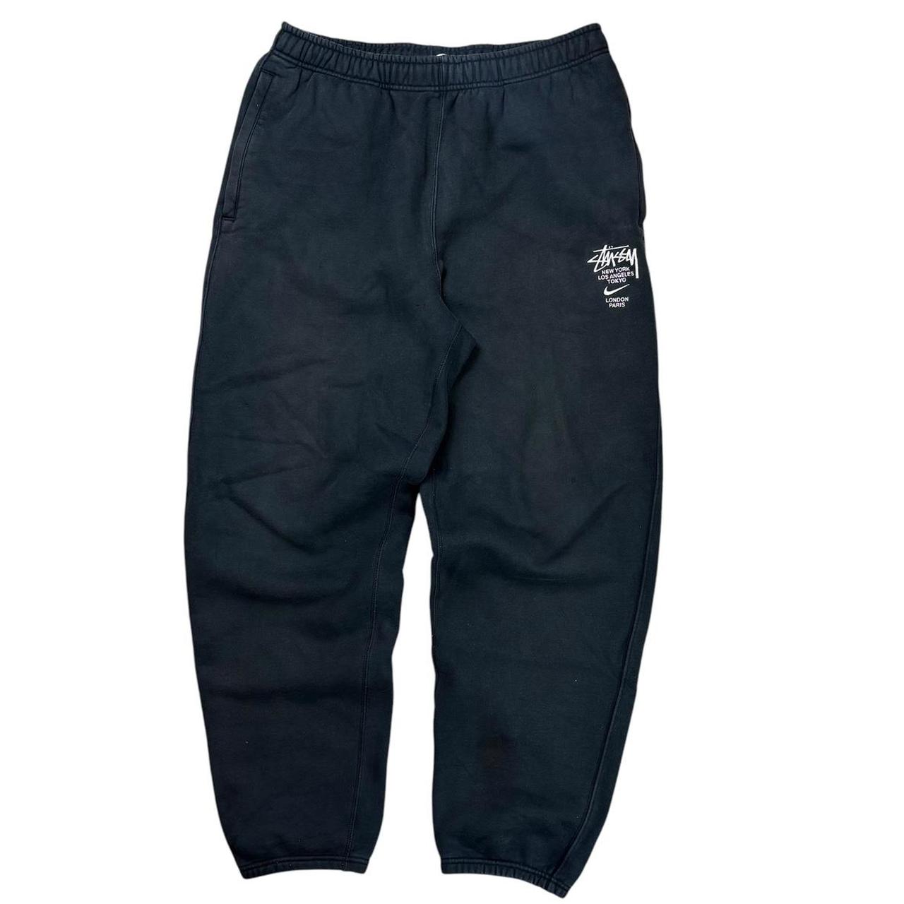 Nike x Stussy black joggers (L)