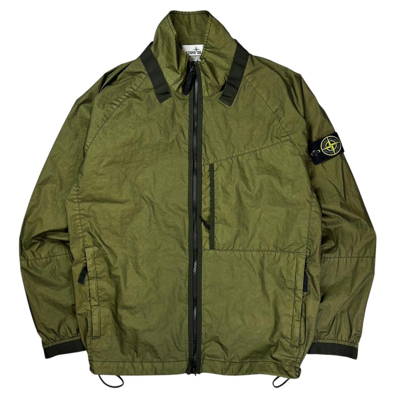 Stone island membrana 3L TC windbreaker jacket (L)