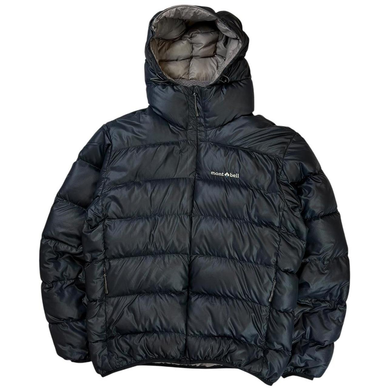 Montbell navy down puffer jacket (M)