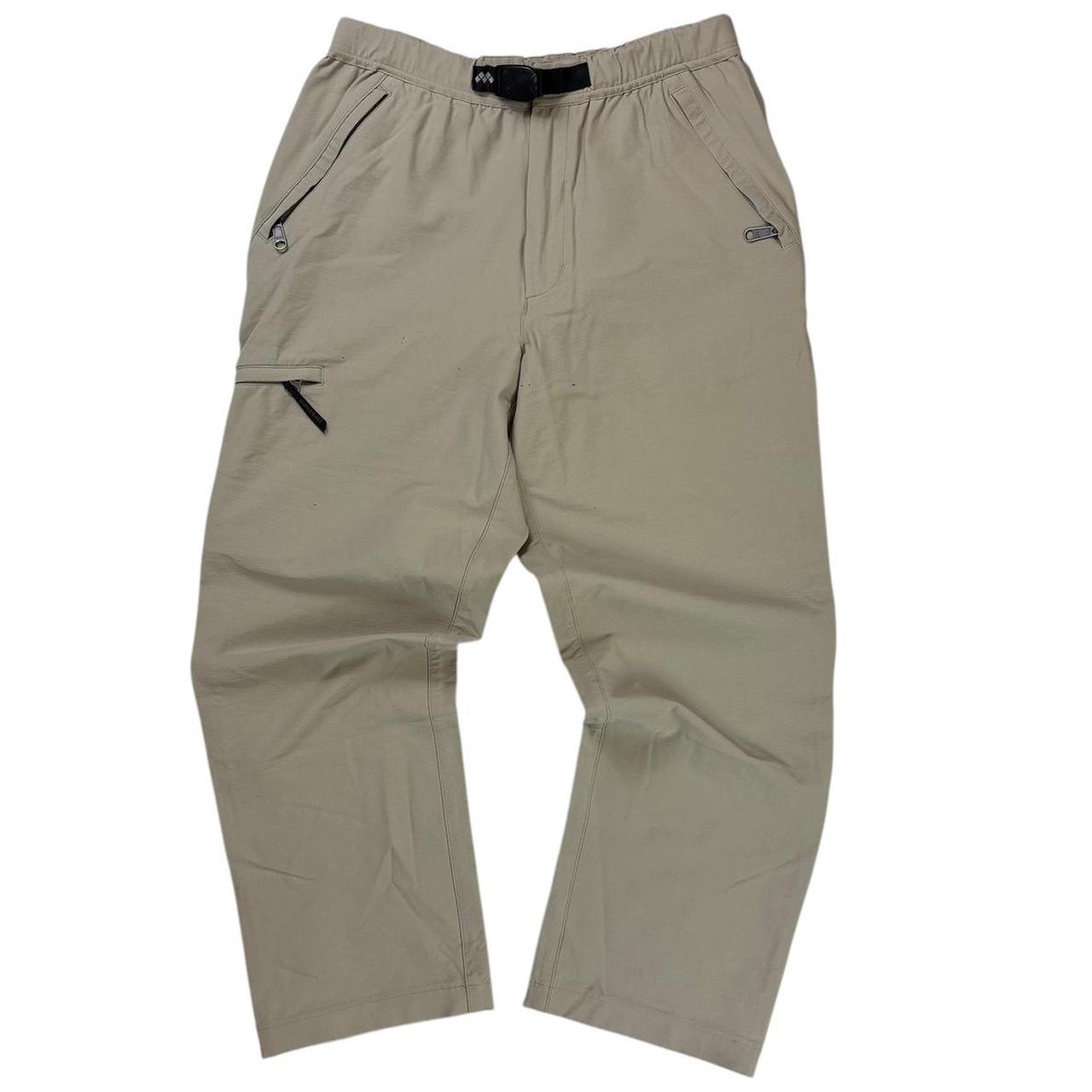 Montbell belted waist cargo trousers (S)