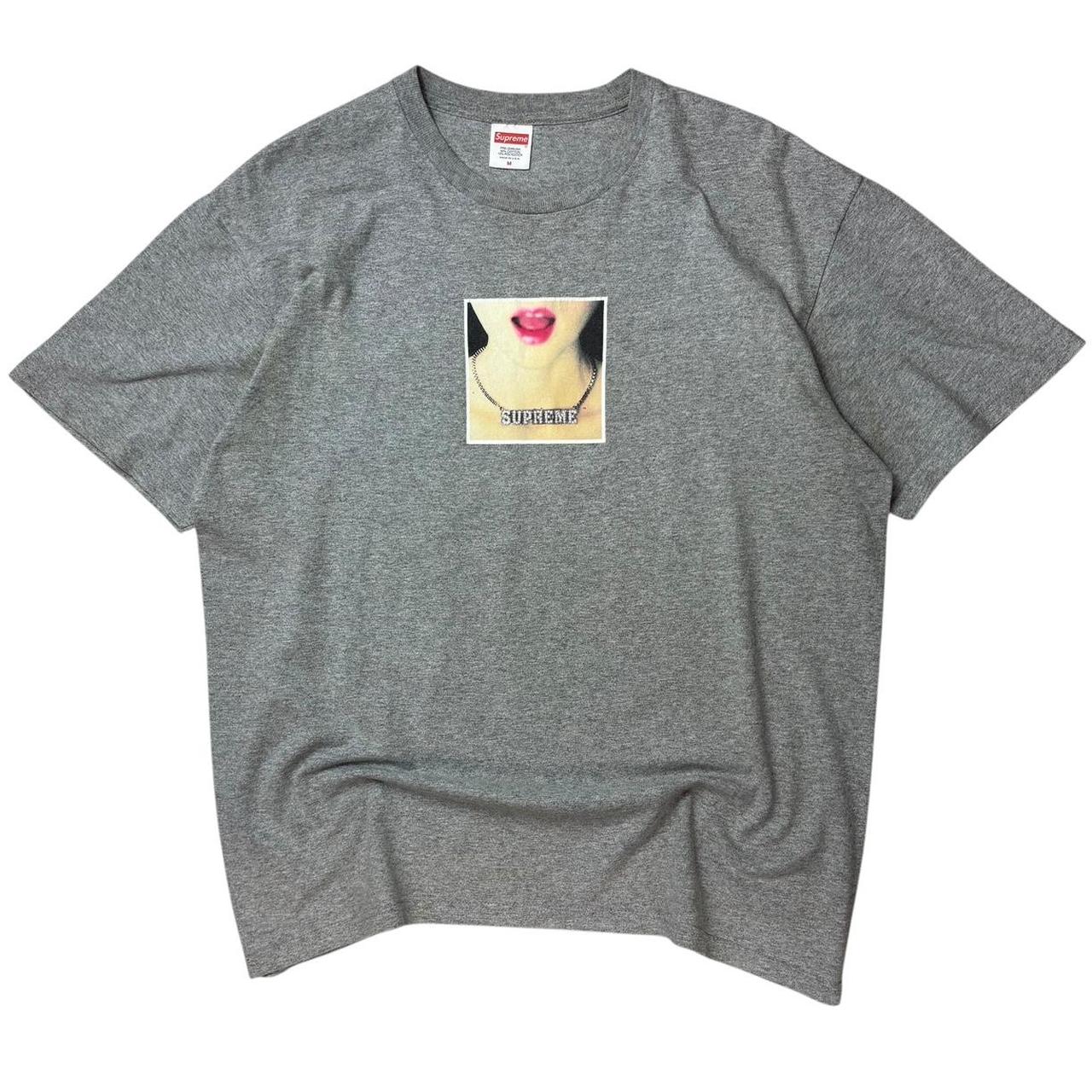 Supreme grey Necklace T shirt (M)