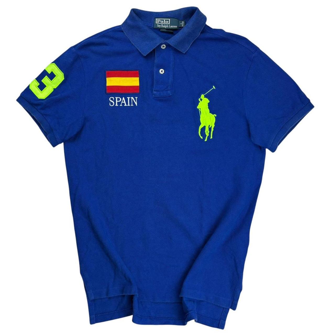 Ralph Lauren big pony chief Keef style Spain polo shirt (S)