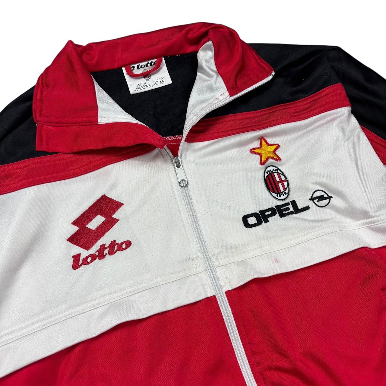 AC Milan 1995-96 zip up training sweatshirt (S)