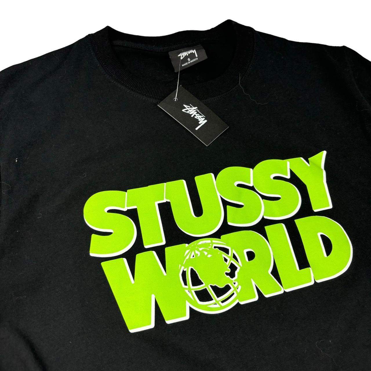 Stussy black T shirt (S)
