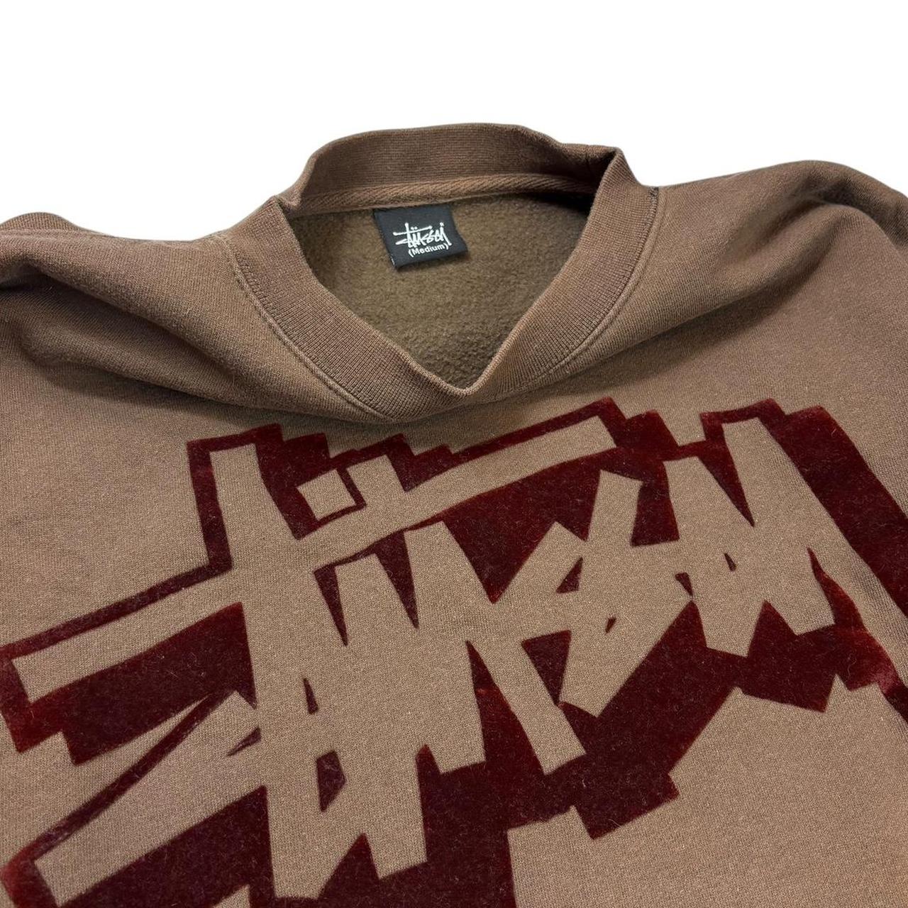 Vintage Stussy spellout pullover sweatshirt (M)