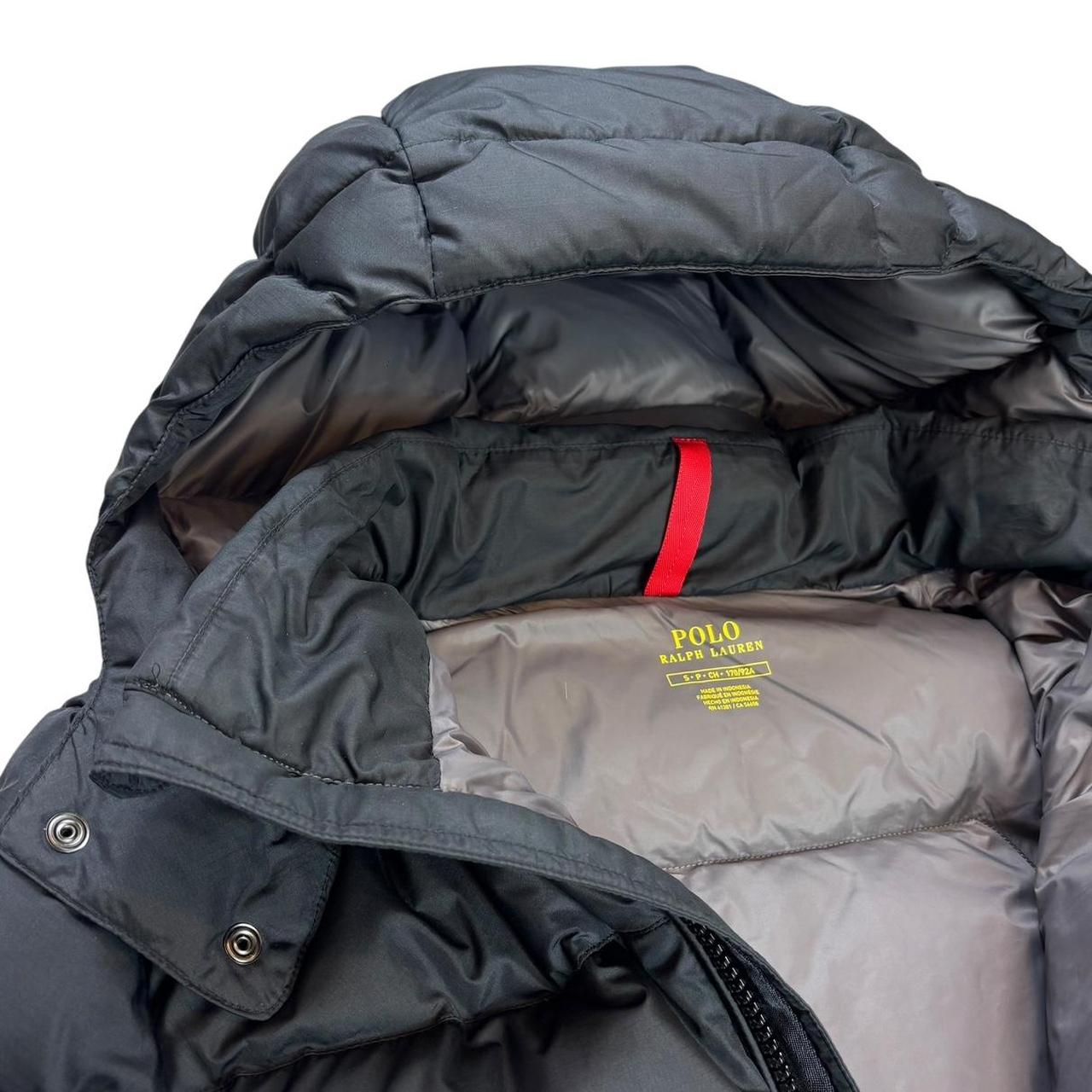 Ralph Lauren black down puffer jacket (S)