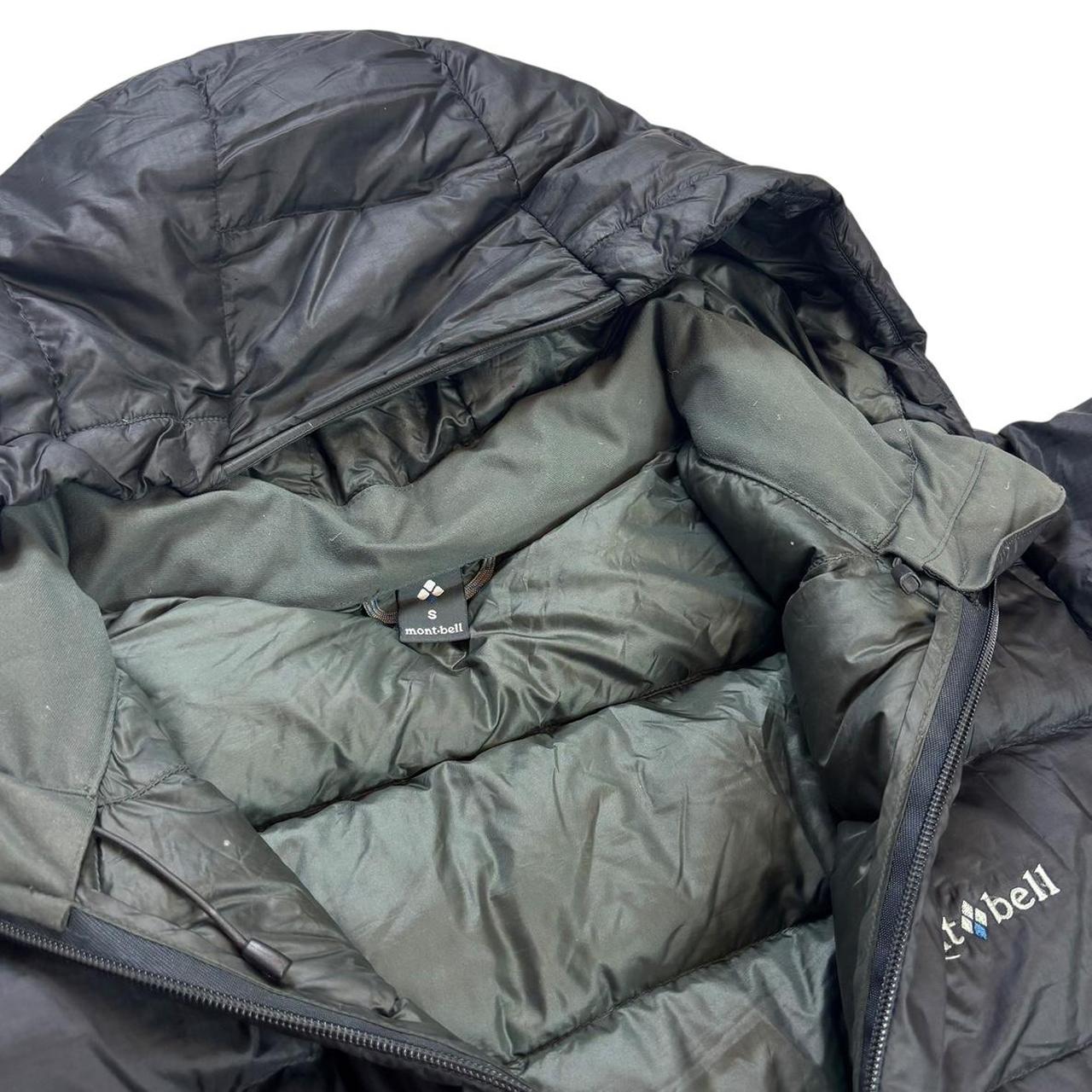Montbell black down puffer jacket (S)