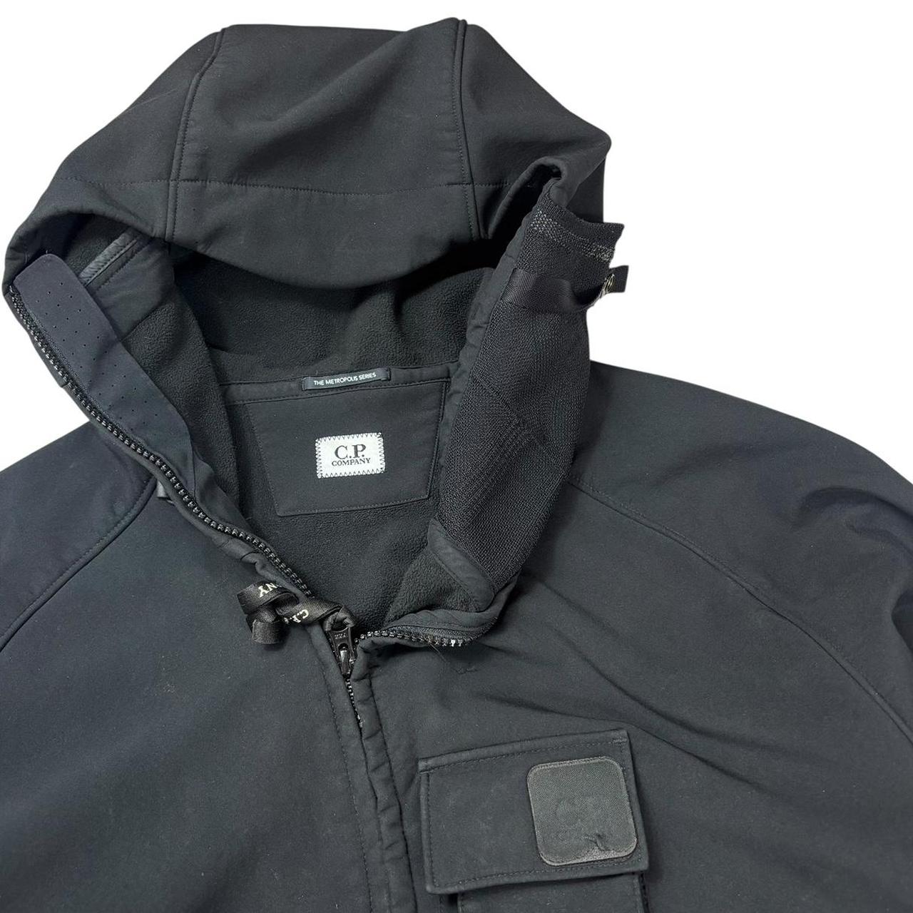 CP company soft shell metropolis masked zip up jacket (XL)