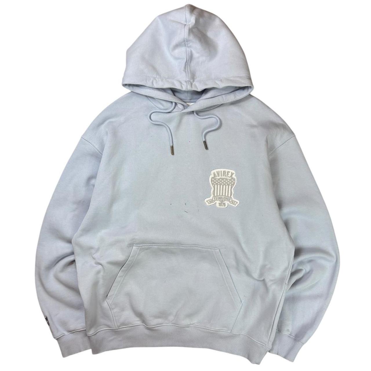 Avirex USA thick pullover hoodie (L)
