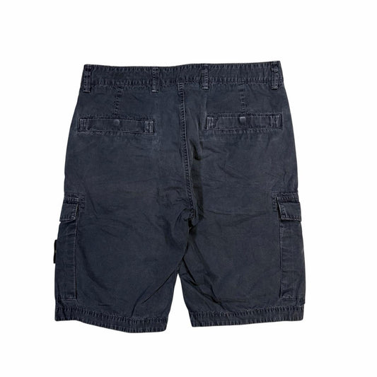 Stone island navy cargo shorts (W30)