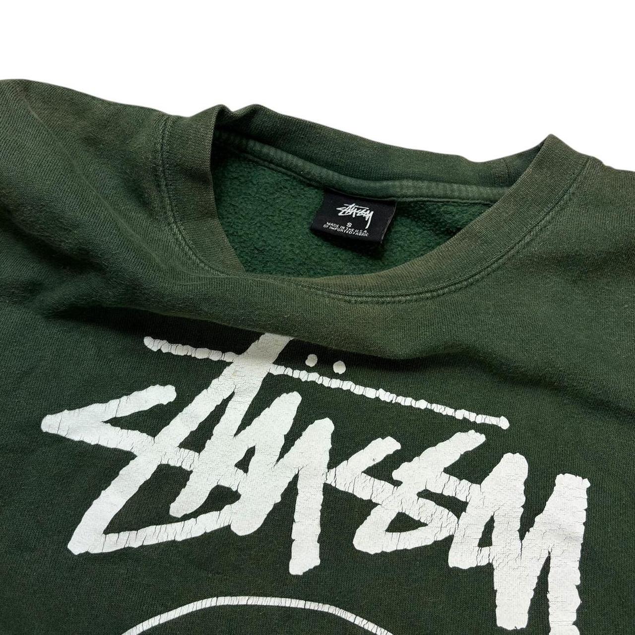 Stussy graphic pullover sweatshirt (S)