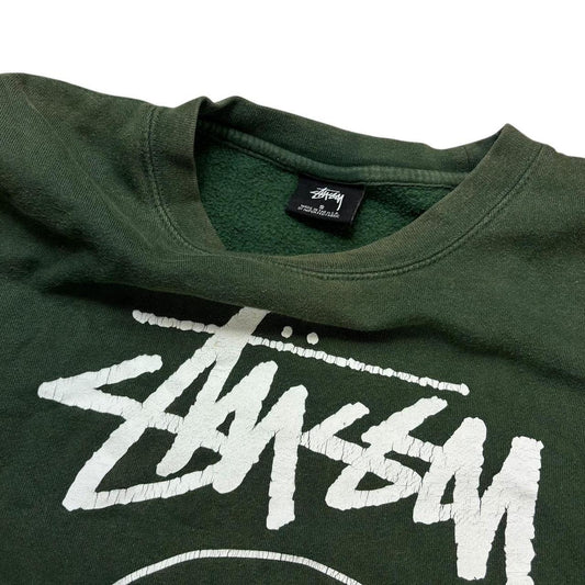 Stussy graphic pullover sweatshirt (S)