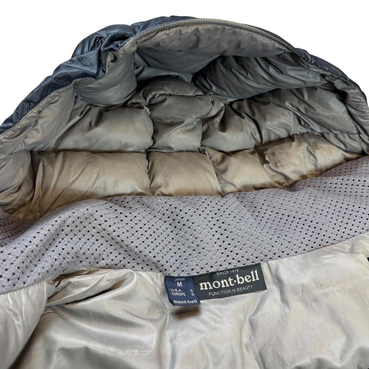 Montbell navy down puffer jacket (M)