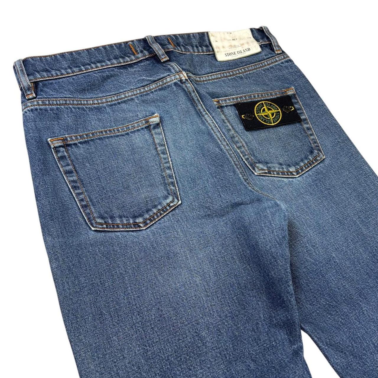 Stone island blue denim jeans (30")