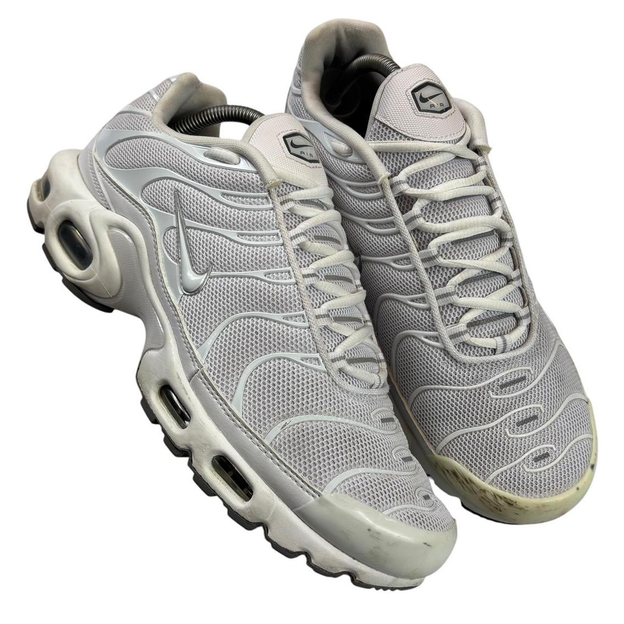 Nike TN air max plus ‘Triple white’ (UK8.5)
