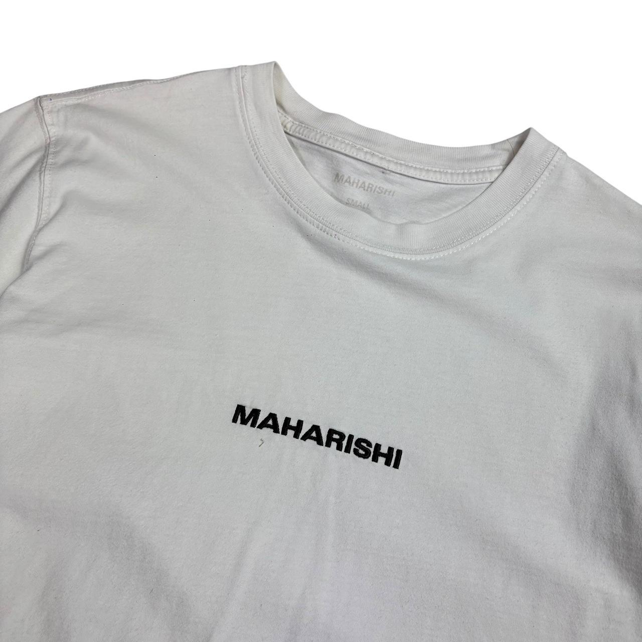 Maharishi embroidered spell out T shirt (S)