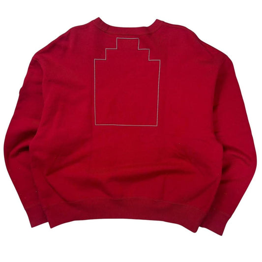 Cav empt embroidered logo pullover sweatshirt (M)