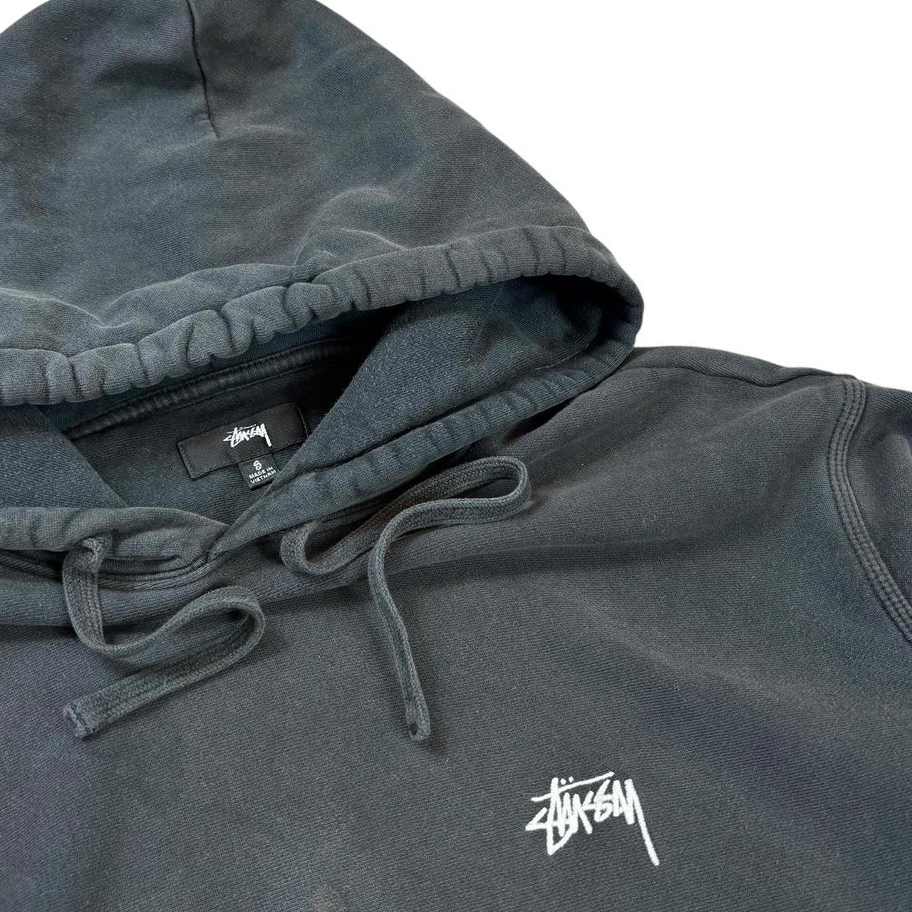 Stussy embroidered stock logo pullover hoodie (S)