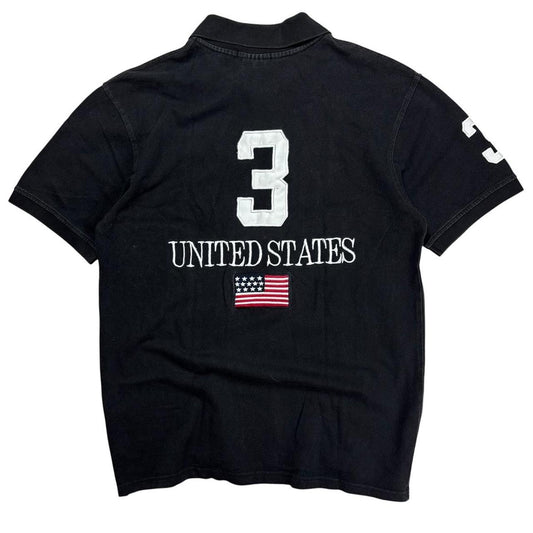 Ralph Lauren big pony chief keef style USA polo shirt (XL)