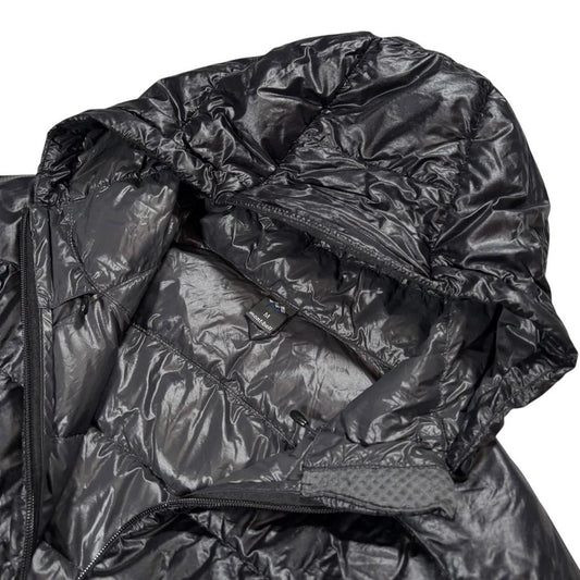 Montbell black down puffer jacket (M)