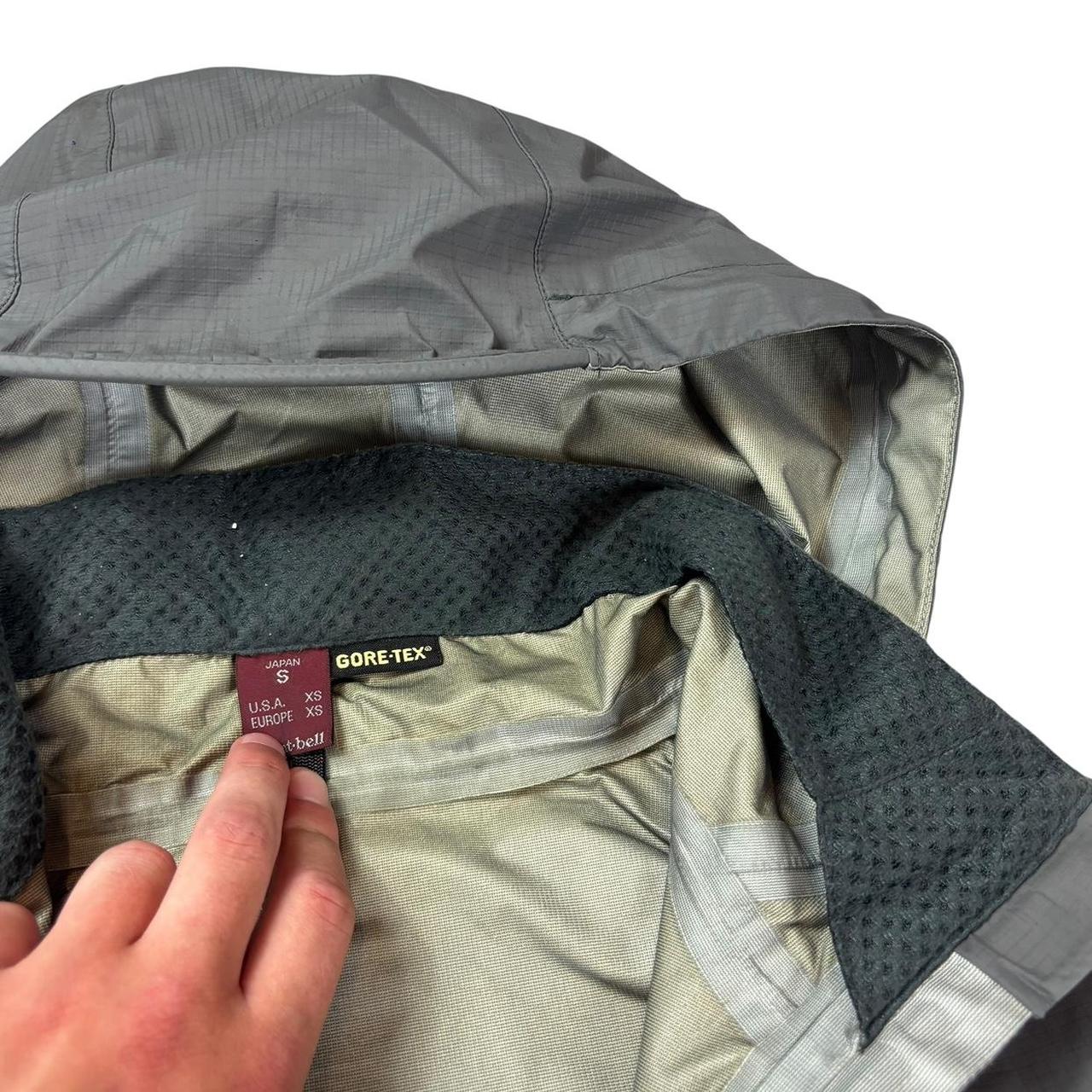 Montbell grey Gore-Tex windbreaker jacket (S)