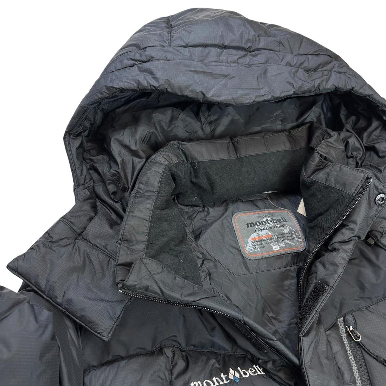 Montbell black down puffer jacket (XL)