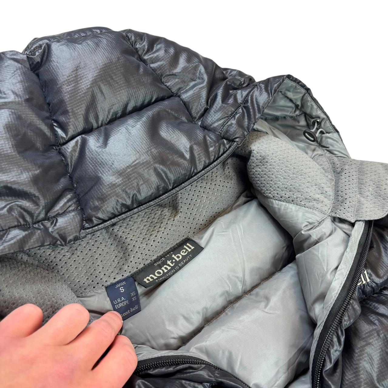 Montbell black down puffer jacket (S)