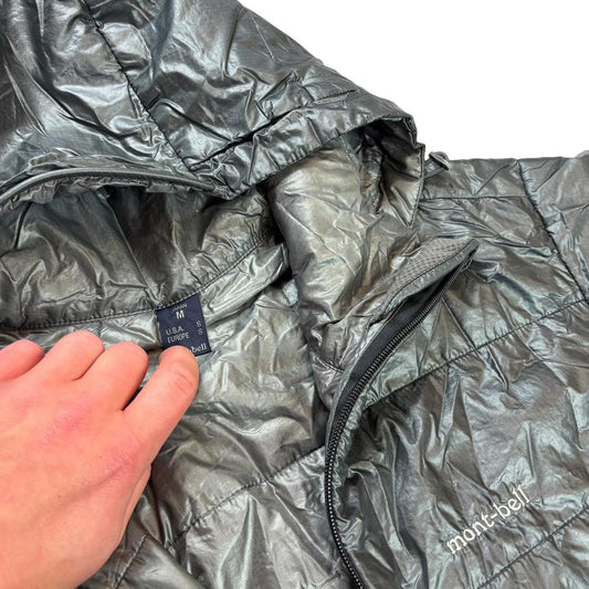 Montbell grey lightweight puffer jacket (M)