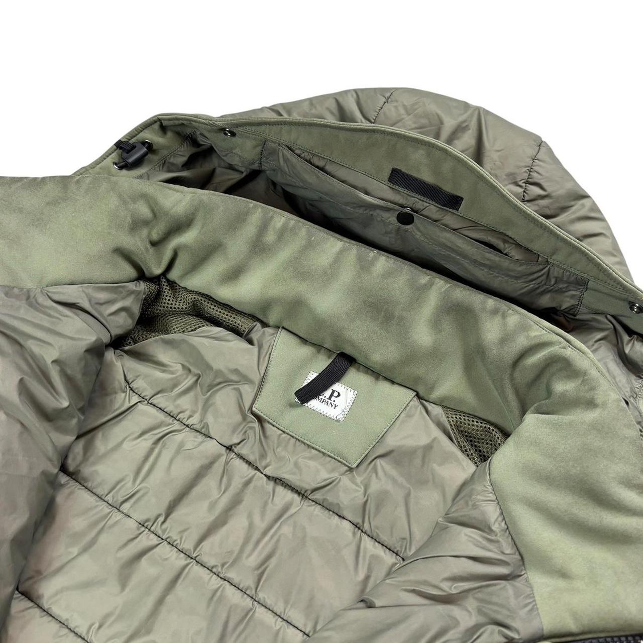 CP company soft shell puffer hybrid goggle jacket (XXL)