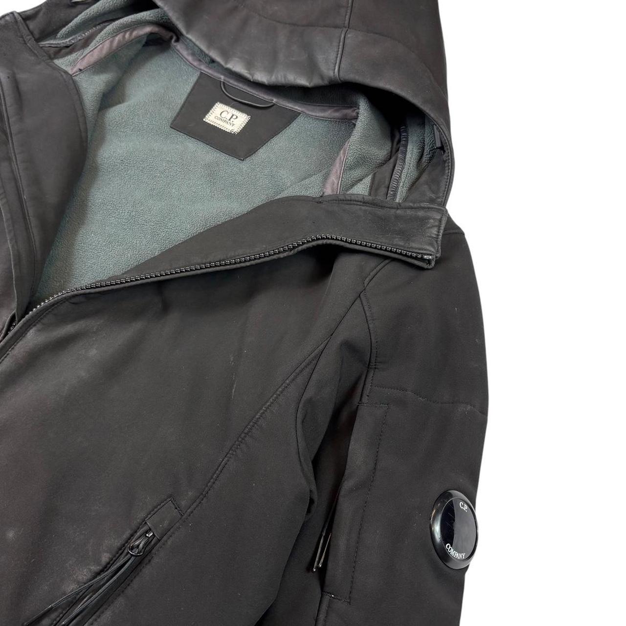 CP company black soft shell jacket (M)