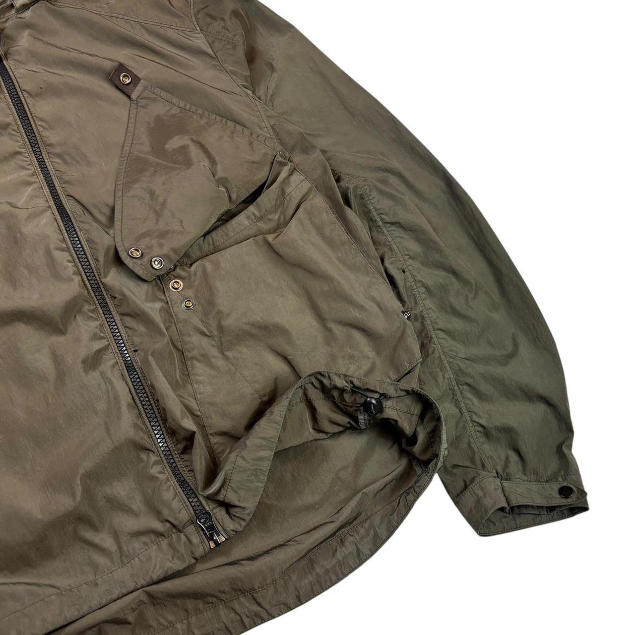 CP company chrome nylon goggle jacket (S)