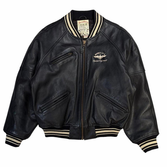 Avirex USA leather jacket (XS)