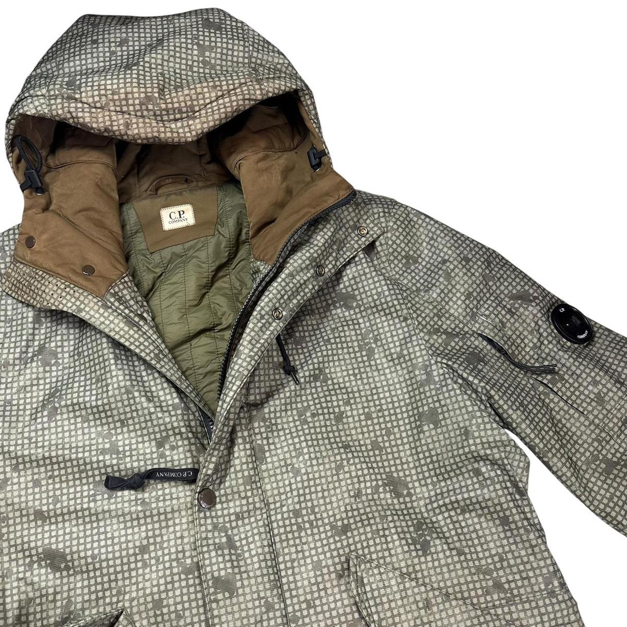 CP Company Camotage down insulated parka jacket (XL)