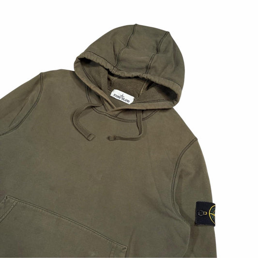 Stone island thick pullover hoodie (S)