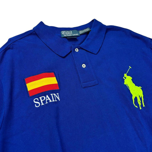 Ralph Lauren big pony chief keef style Spain polo shirt (XXL)