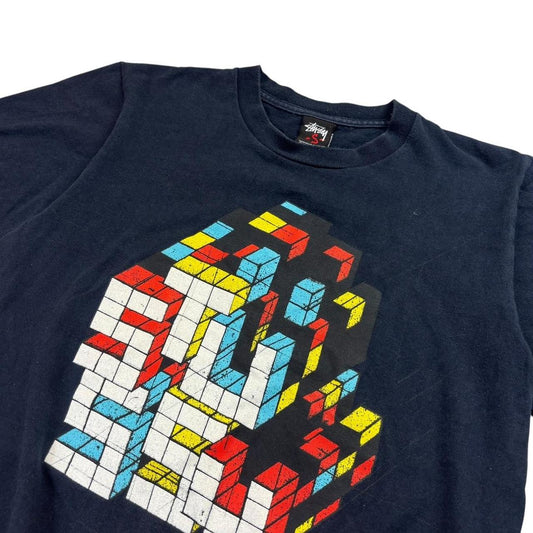 Stussy Delta Rubik’s cube T shirt (S)