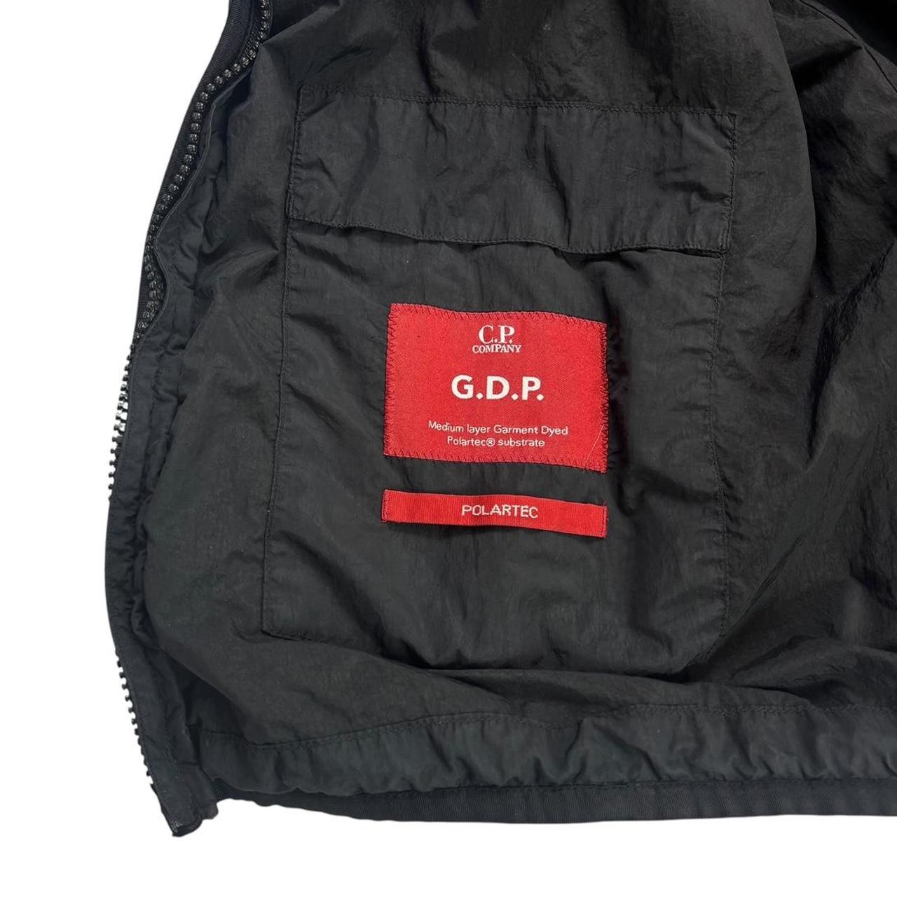 CP company black GDP Polartec goggle jacket (XL)