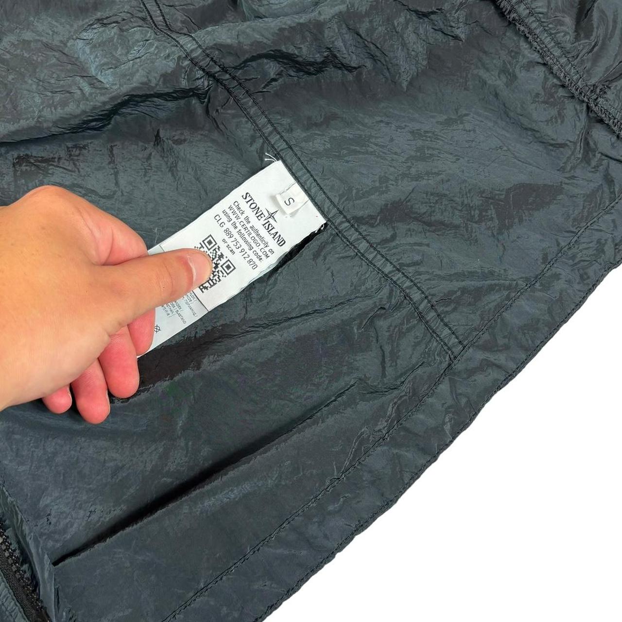 Stone island nylon metal shimmer overshirt jacket (S)