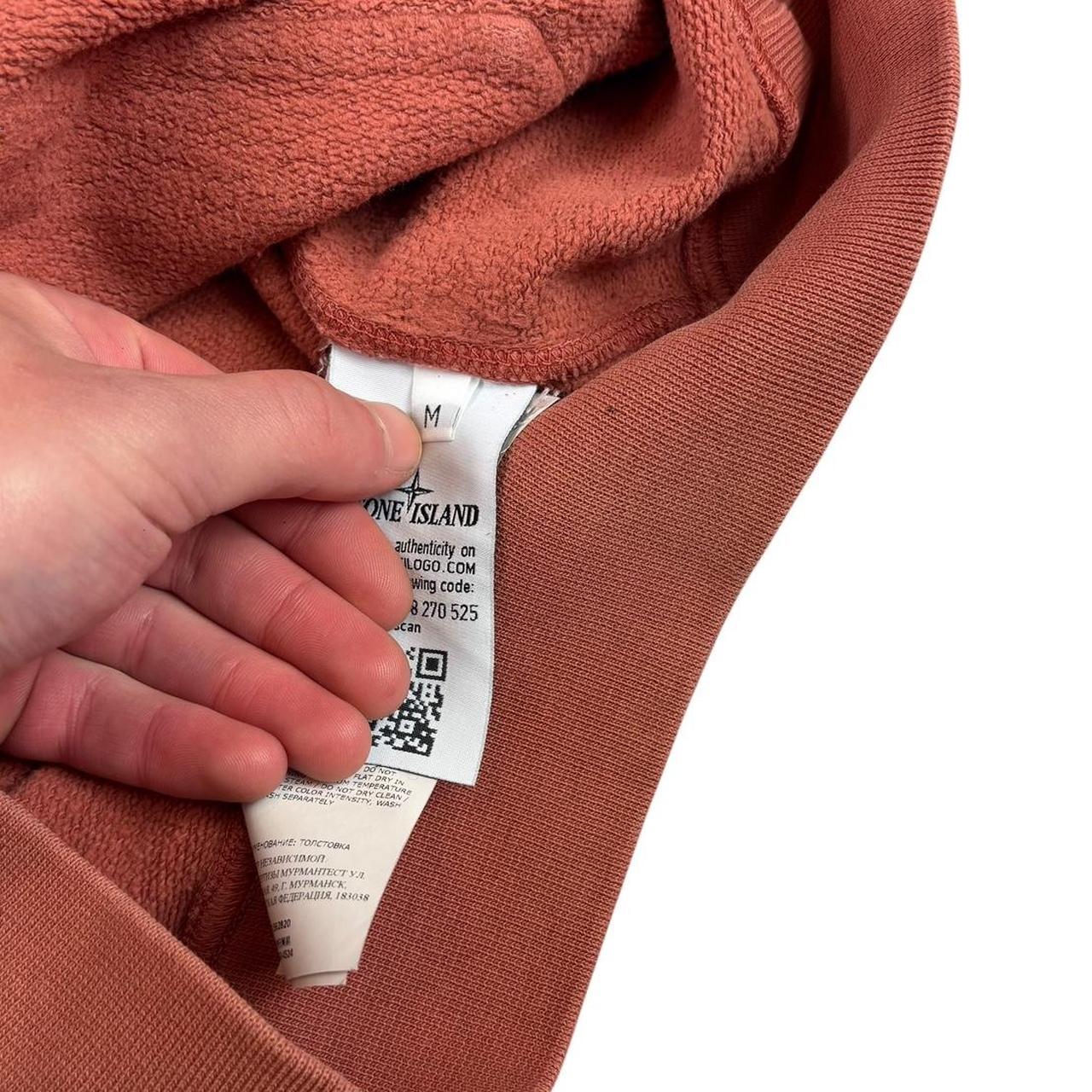 Stone island thick pullover hoodie (M)