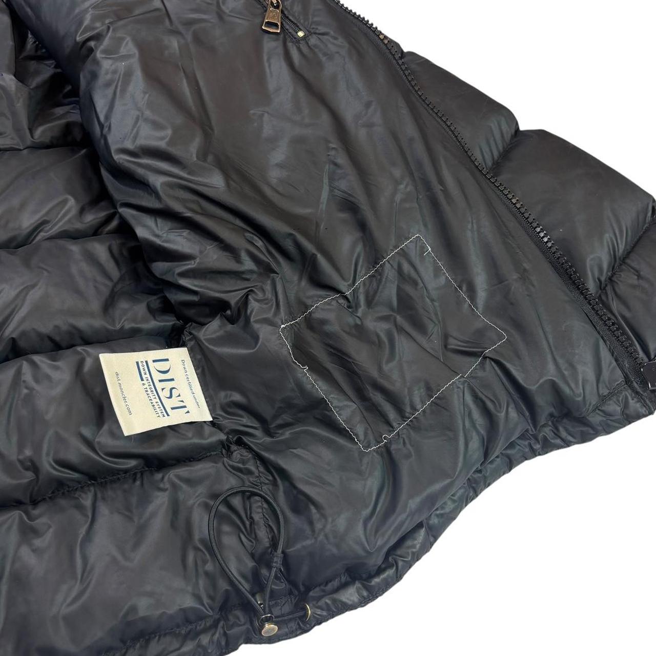 Moncler black morane Giubbotto down puffer jacket (S)