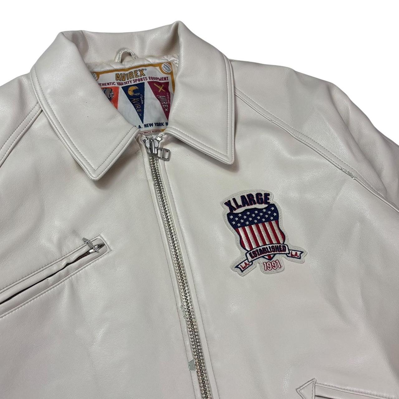 Avirex USA leather jacket (L)
