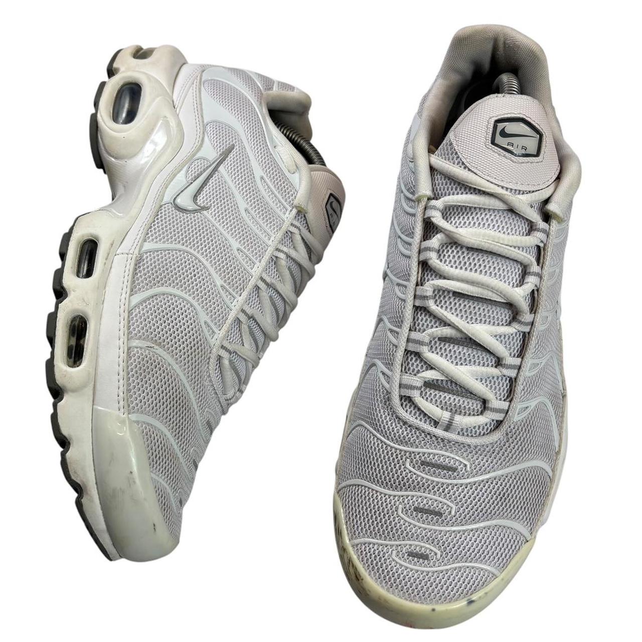 Nike TN air max plus ‘Triple white’ (UK8.5)
