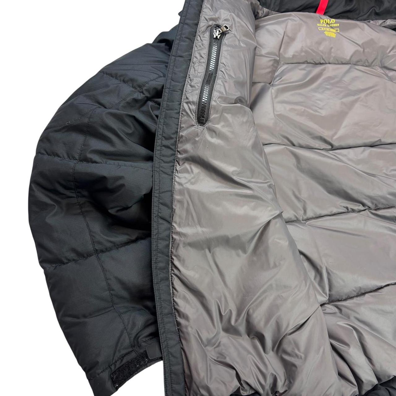 Ralph Lauren black down puffer jacket (S)