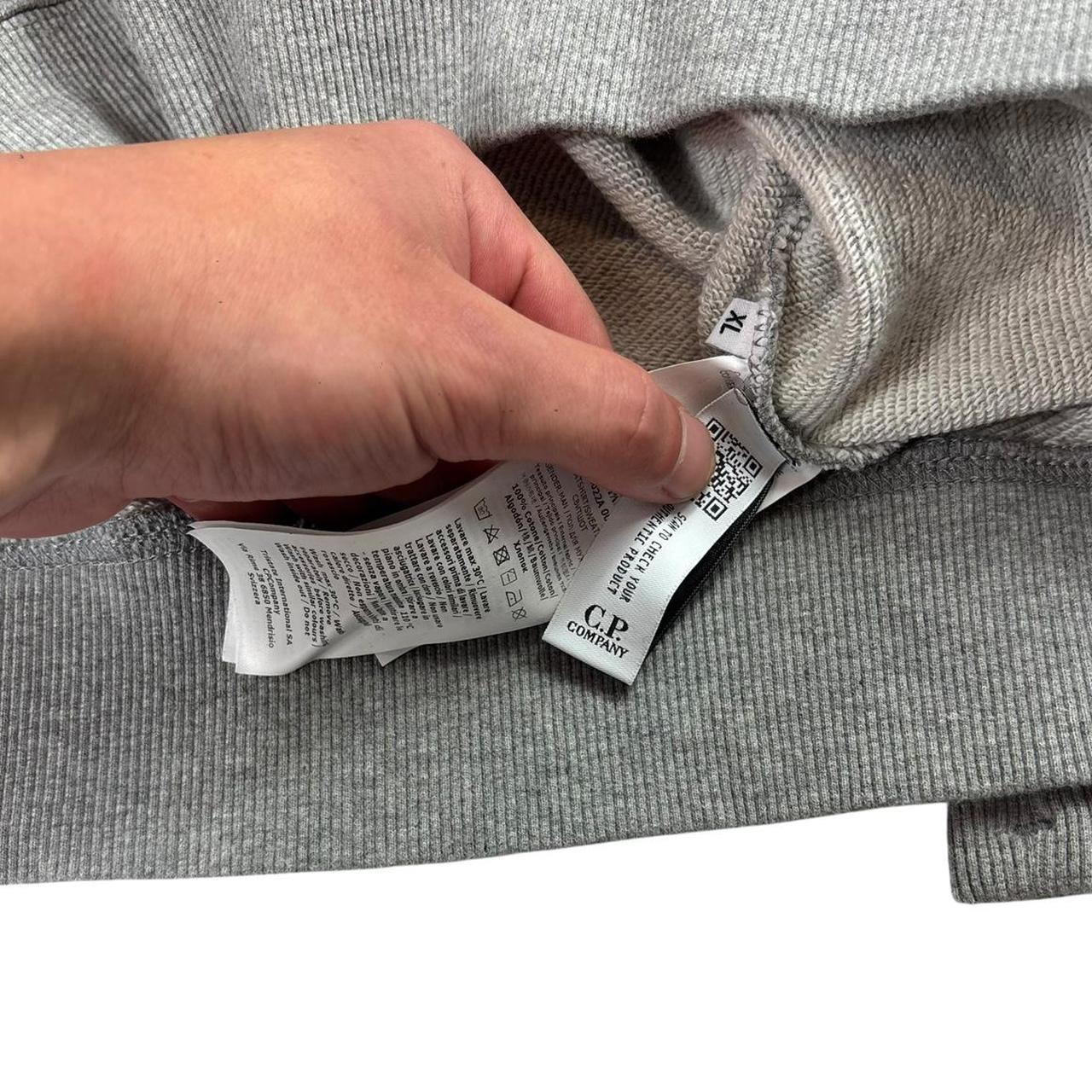 CP company grey pullover sweatshirt (XL)