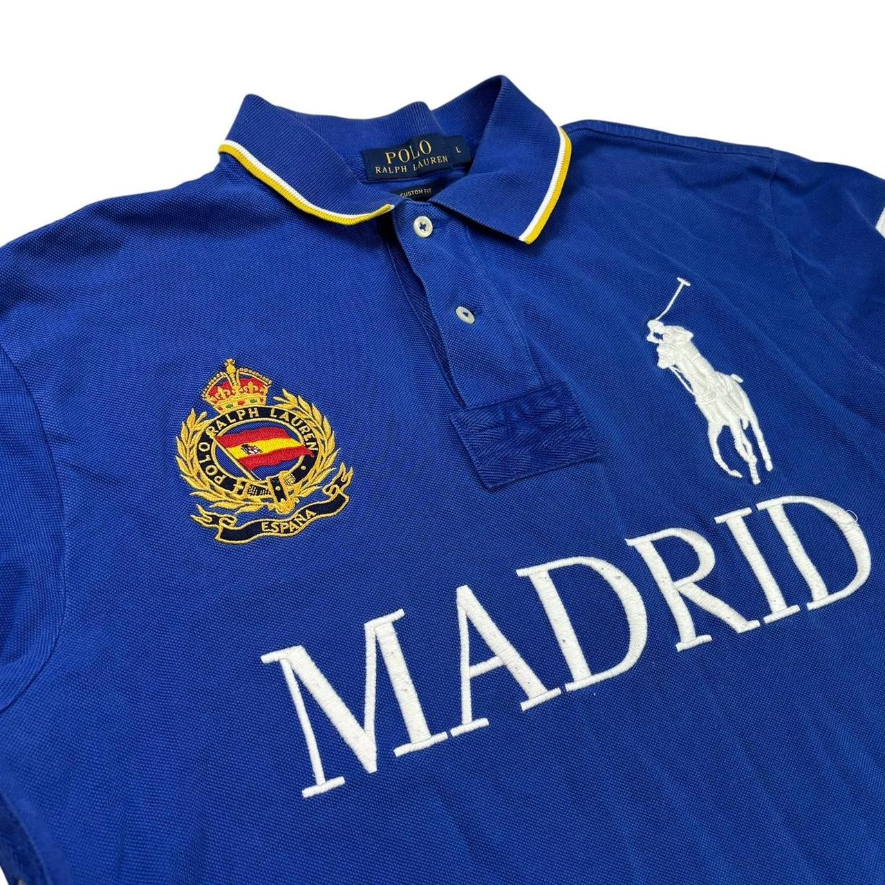 Ralph Lauren big pony chief Keef style Madrid polo shirt (L)