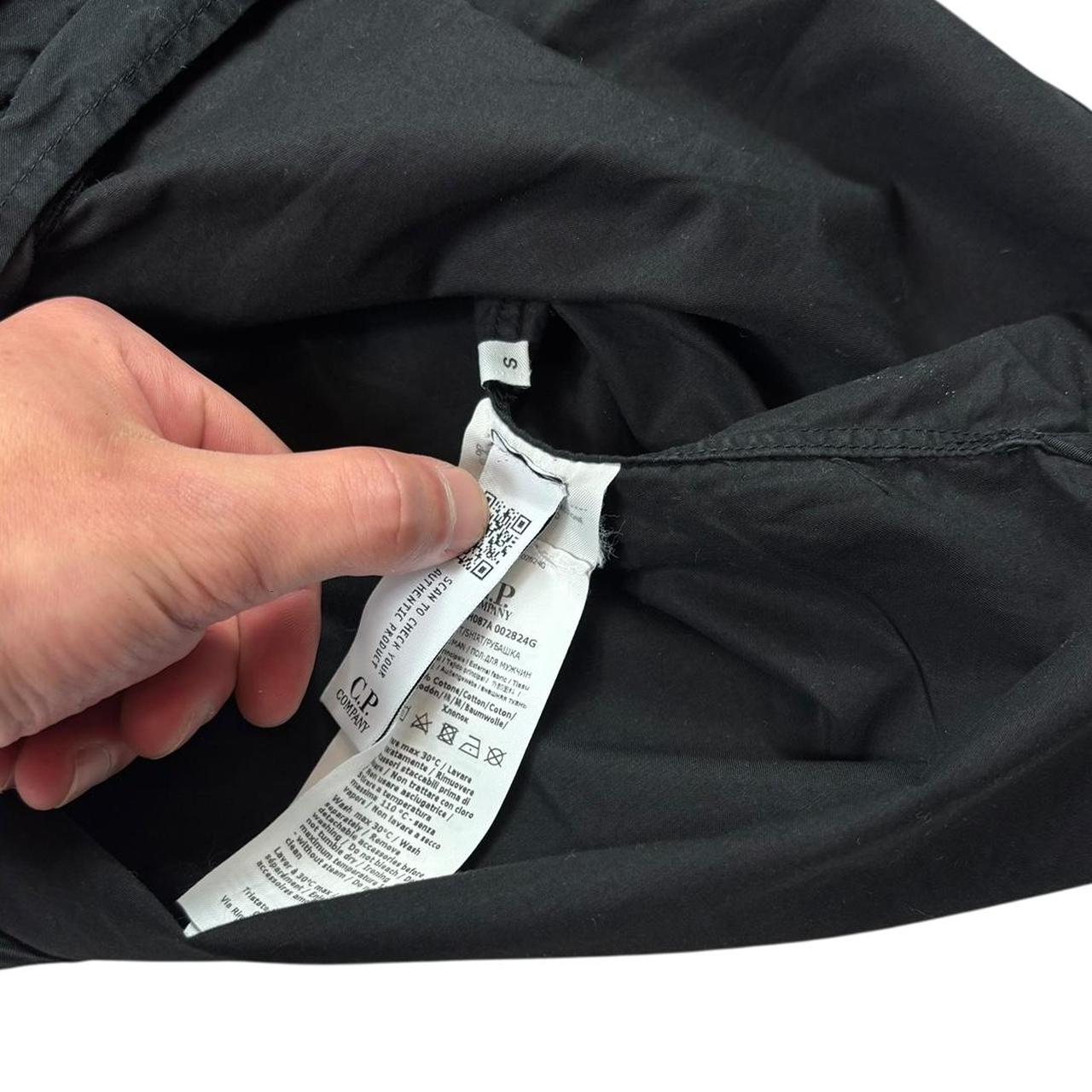 CP company black overshirt jacket (S)